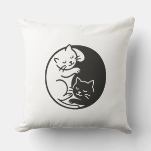 Almofada Yin Yang Cats