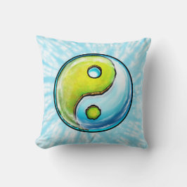 Almofada Yin-Yang Earth Tie-Dye
