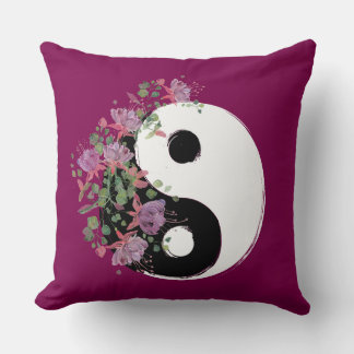 Almofada Yin Yang Throw Pillow 