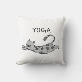 Almofada Yoga Cat