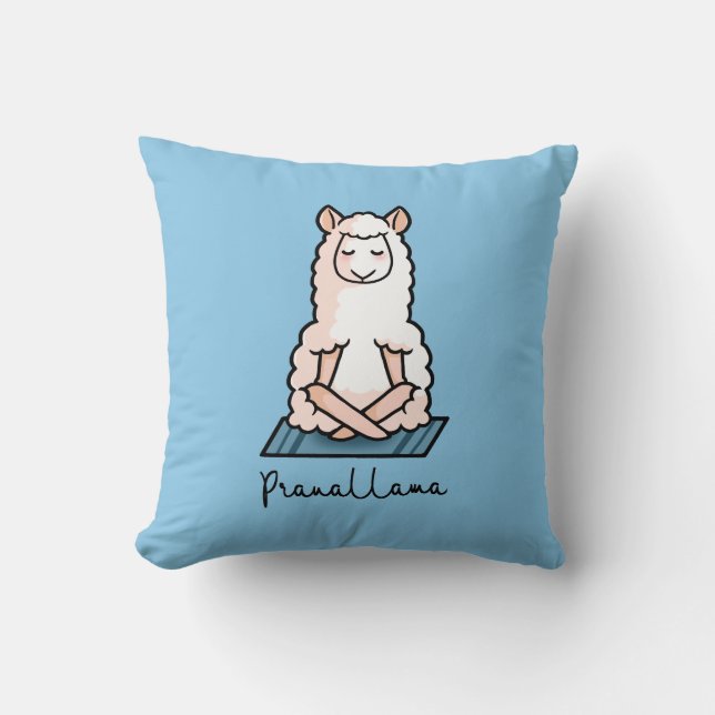Almofada Yoga llama - Pranallama (Frente)
