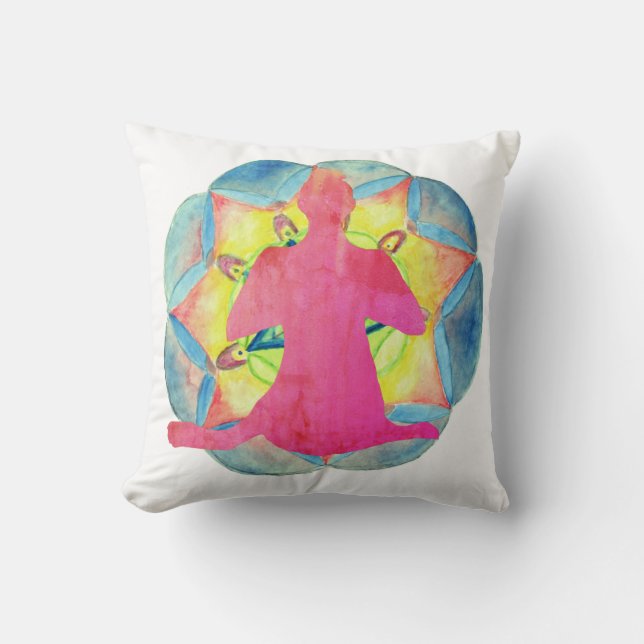 Almofada Yoga Mandala Art Cushion (Frente)