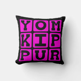 Almofada Yom Kipur, Dia do Perdão