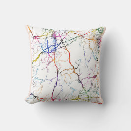 Almofada Yongzhou China City Map