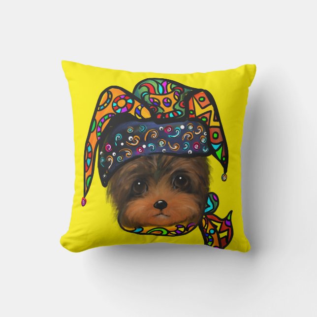 ALMOFADA YORKIE POO          (Frente)