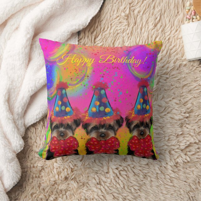 Almofada Yorkie Poo (Cobertor)