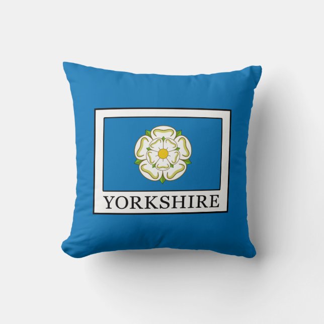 Almofada Yorkshire County Inglaterra (Frente)