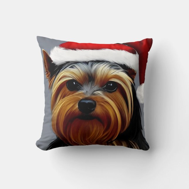 Almofada Yorkshire Terrier Natal (Frente)