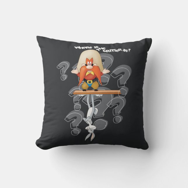 Almofada Yosemite Sam Procura INSETOS "Critter" BUNNY™ (Frente)