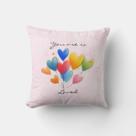 Almofada You Are So Loved Throw Pillow
