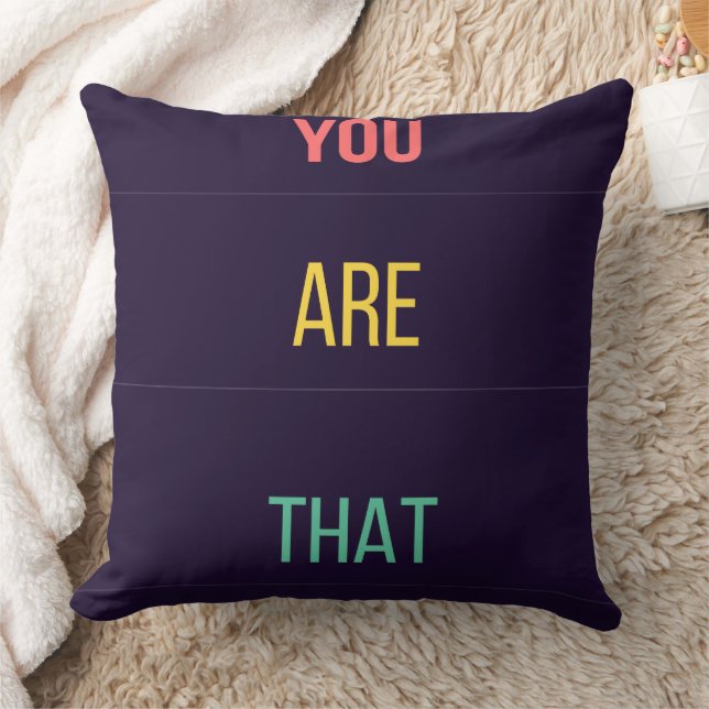 Almofada You Are That — 90s Maximalist Throw Pillow Retro (Cobertor)