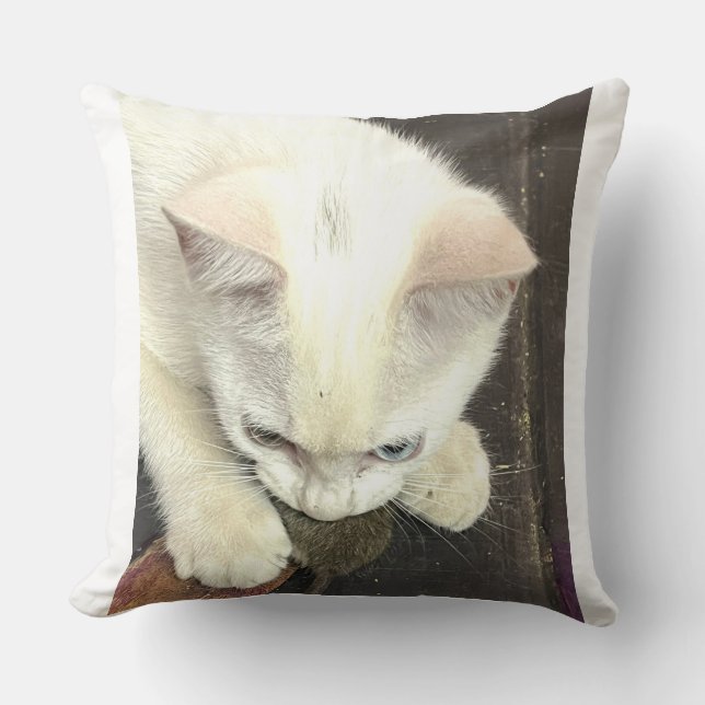 Almofada You Got Me!, Funny Anniversary Throw Pillow (Frente)