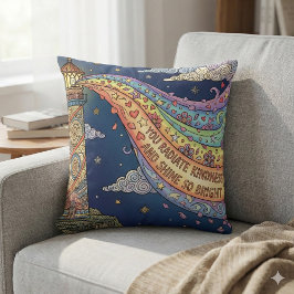 Almofada You Radiate Kindness Photo Throw Pillow