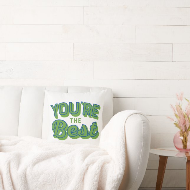 Almofada You’re The Best – Cute Appreciation Gift (Sofá)