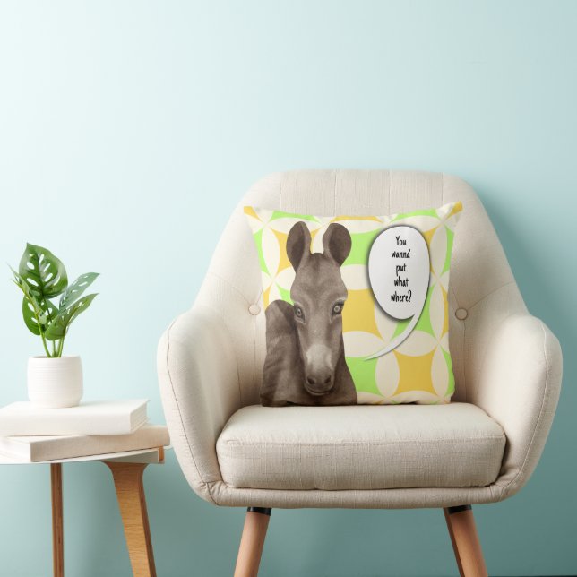 Almofada You wanna' put what where (Cadeira)