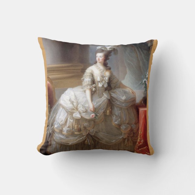 Almofada Young Marie Antoinette Travesseiro Cushion (Frente)