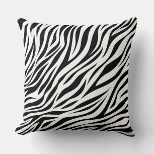 Almofada Zebra Animal Skin Impressão Pattern-15391