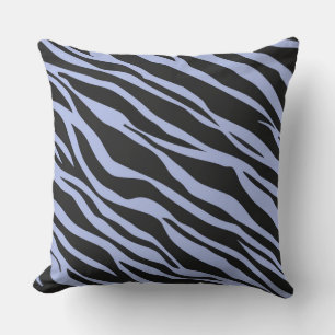 Almofada Zebra Azul-Céu Rasgada