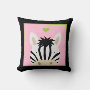 Almofada Zebra com Coração