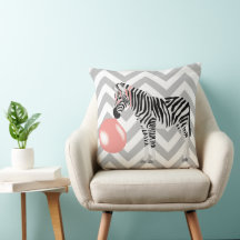 Zebra de Goma de Mascar Chiclete Fazendo Bolha