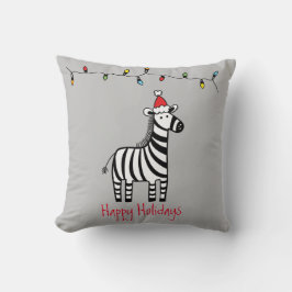 Almofada Zebra do Natal Whimsso