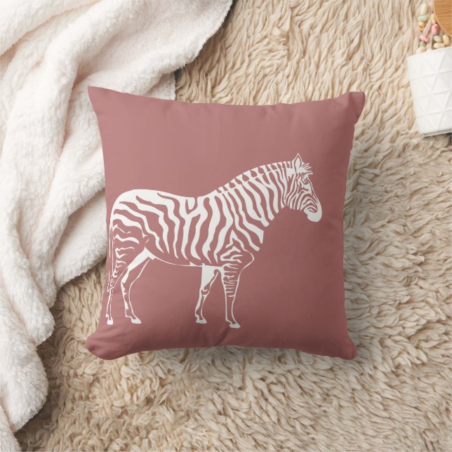 Almofada Zebra Earthy Travesseiro decorativo (Cobertor)