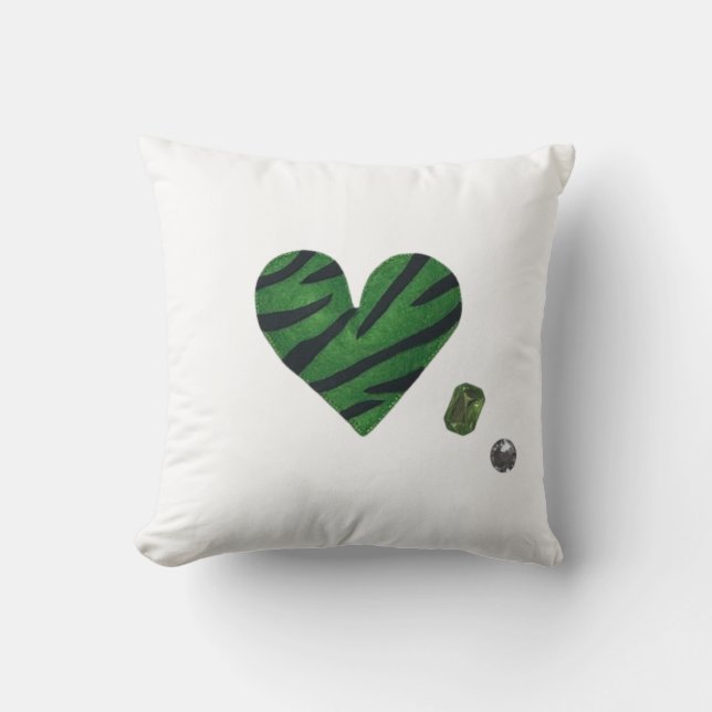 Almofada Zebra-heart (Frente)