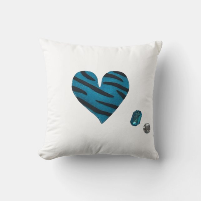 Almofada Zebra-heart (Frente)