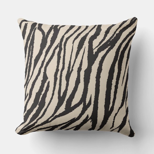 Almofada Zebra Pattern Impressão (Frente)