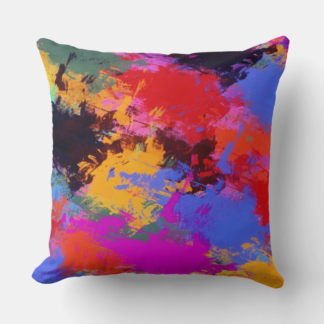 Almofada Zebra pintada (Frente)