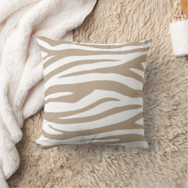 Almofada Zèbre beige