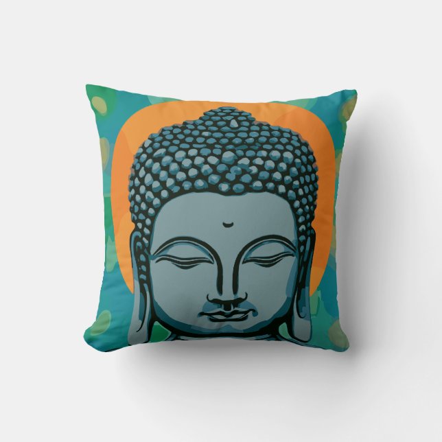Almofada Zen Buddha Head (Frente)