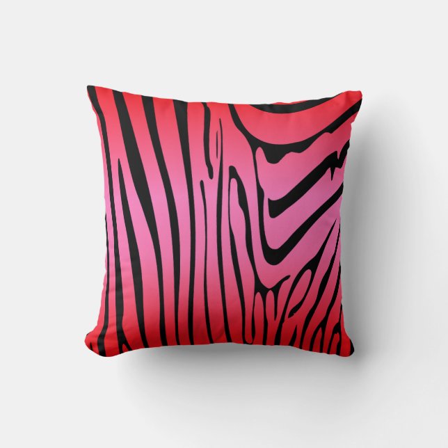 Almofada Zesty Zebra Red (Frente)