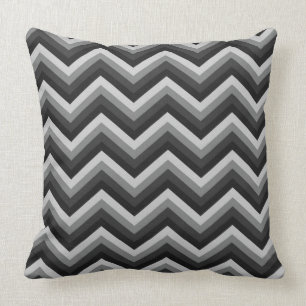 Almofada Ziguezague retro Chevron do teste padrão