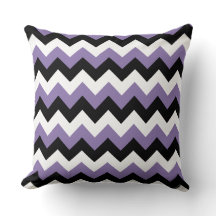 Zigzag preto branco lavanda