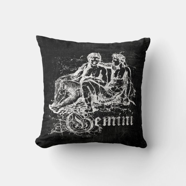 Almofada Zodiac Vintage Gemini (Frente)