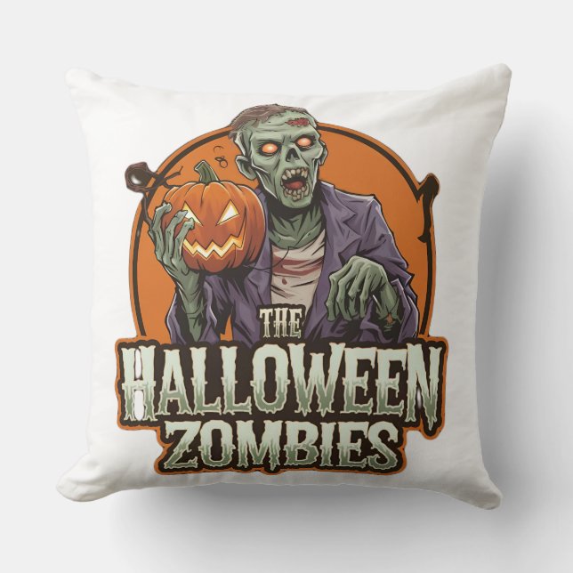 Almofada Zombie do Travesseiro decorativo de Halloween: Eer (Frente)