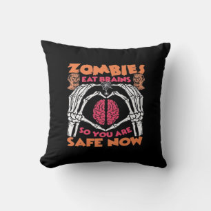 Almofada Zombies Comem Cérebros Clássicos