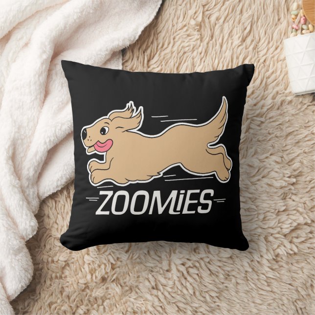 Almofada Zoomias de Cães Pretas (Cobertor)