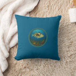 Almofadas Azul Oceano Peixe Picasso Trigger