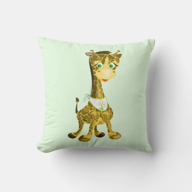 Almofadas com Girafa Fofa (Frente)