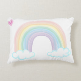 ALMOFADAS DE Aquarela ARCO-ÍRIS PARA BEBÊ