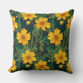 Almofadas de Arremesso com Padrão Floral