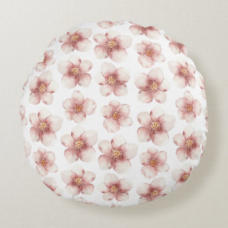 Almofadas de lançamento com padrão floral elegante