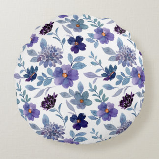 Almofadas de lançamento com padrão floral elegante