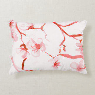 Almofadas de lançamento com padrão floral elegante