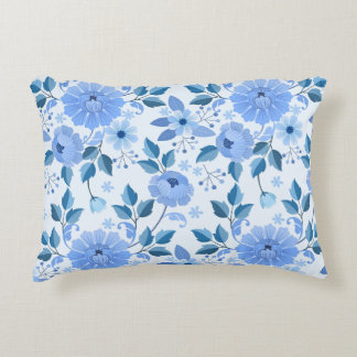 Almofadas de lançamento com padrão floral elegante