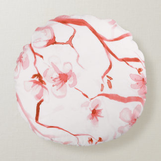 Almofadas de lançamento com padrão floral elegante