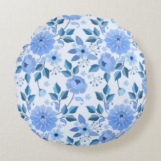 Almofadas de lançamento com padrão floral elegante
