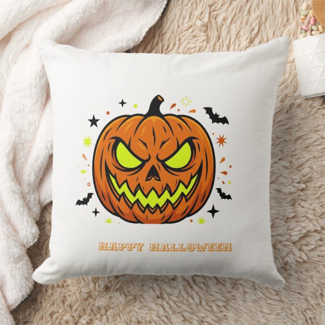 Almofadas de lançamento de abóbora de Halloween fe (Cobertor)